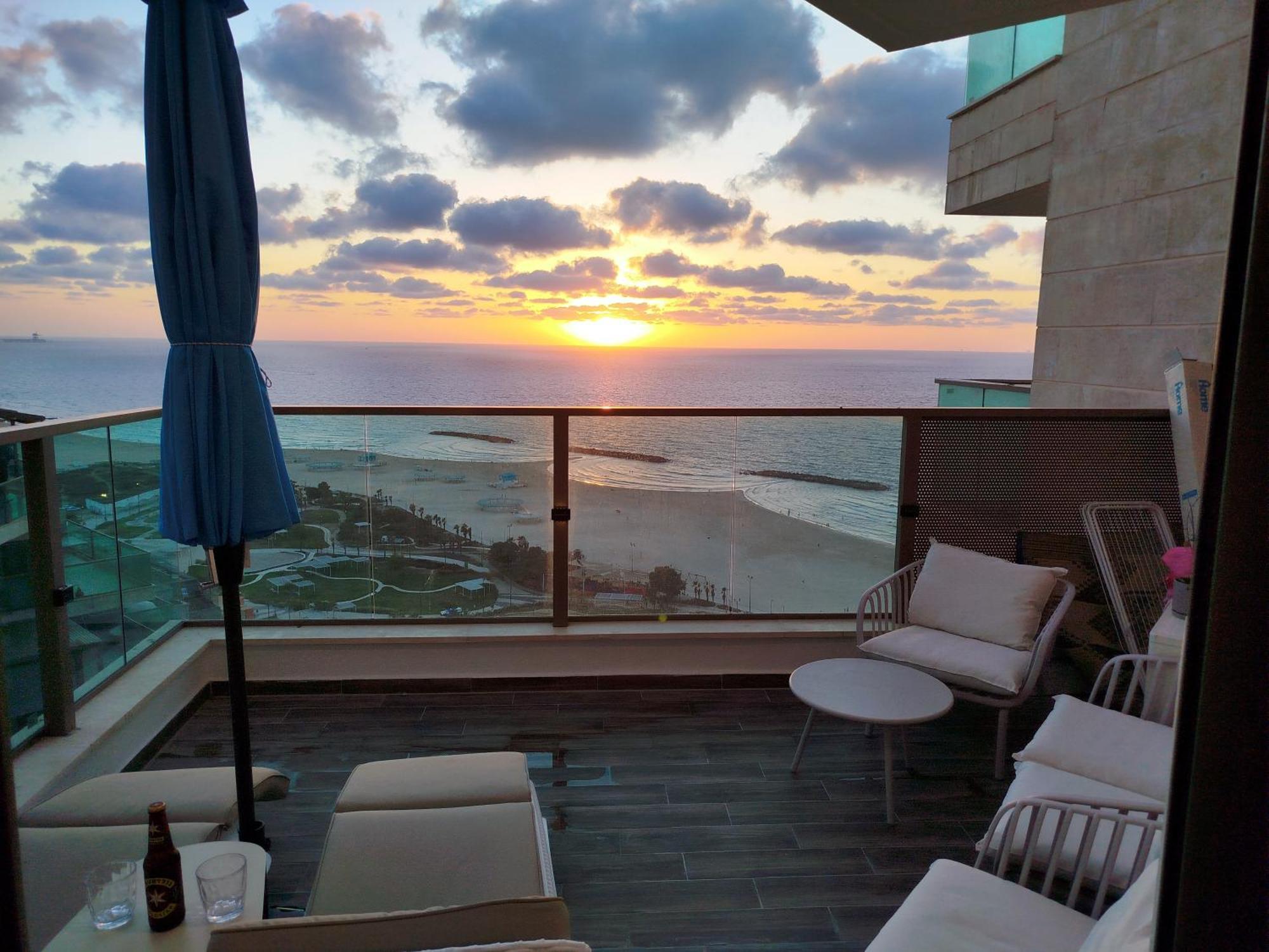 Sunset Suite Sea&Sky Ashkelon Eksteriør billede